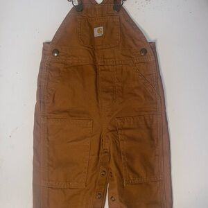 Carhartt Infant Overalls in Brown